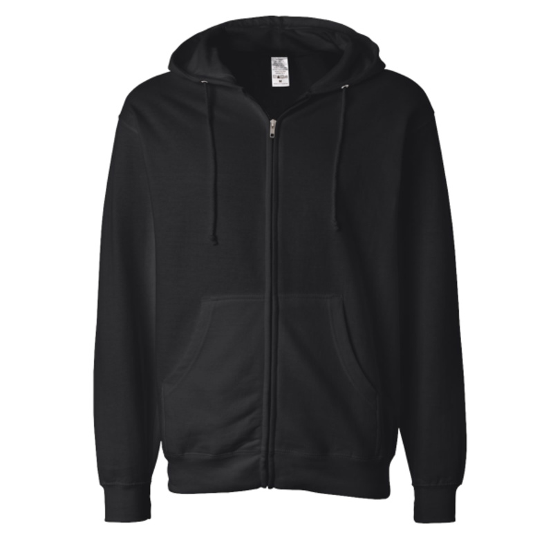 Midweight Full-Zip Hooded Sweatshirt Thumbnail
