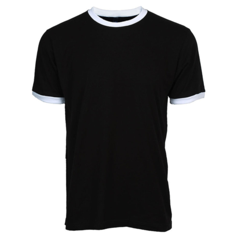 Unisex Fine Jersey Ringer T-Shirt Thumbnail