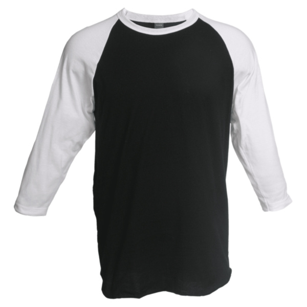 Unisex Fine Jersey Raglan T-Shirt Thumbnail